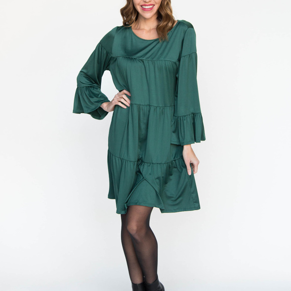 Agnes & Dora Dresses & Skirts - Holiday Dress Emerald